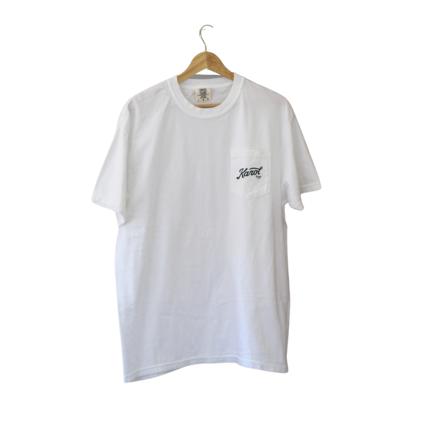Karol Unisex Garment-dyed Pocket T-shirt