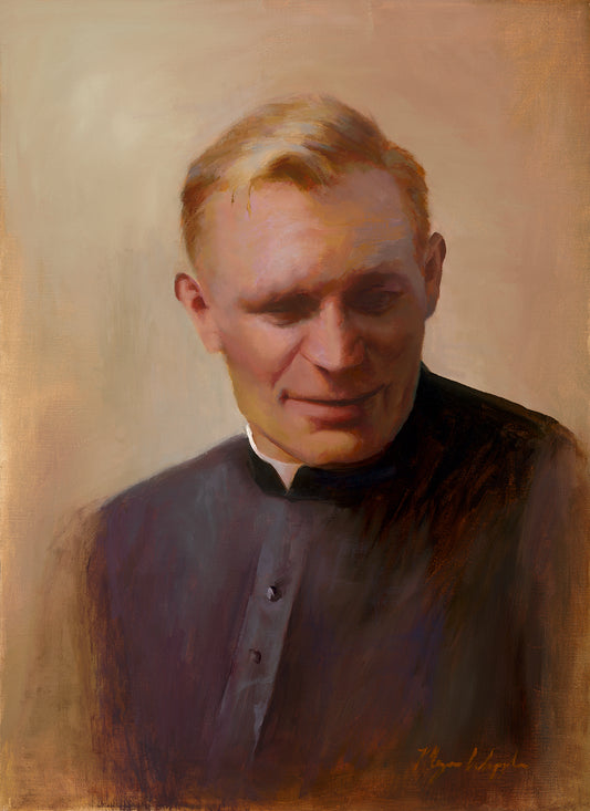 Karol Wojtyla Portrait Print