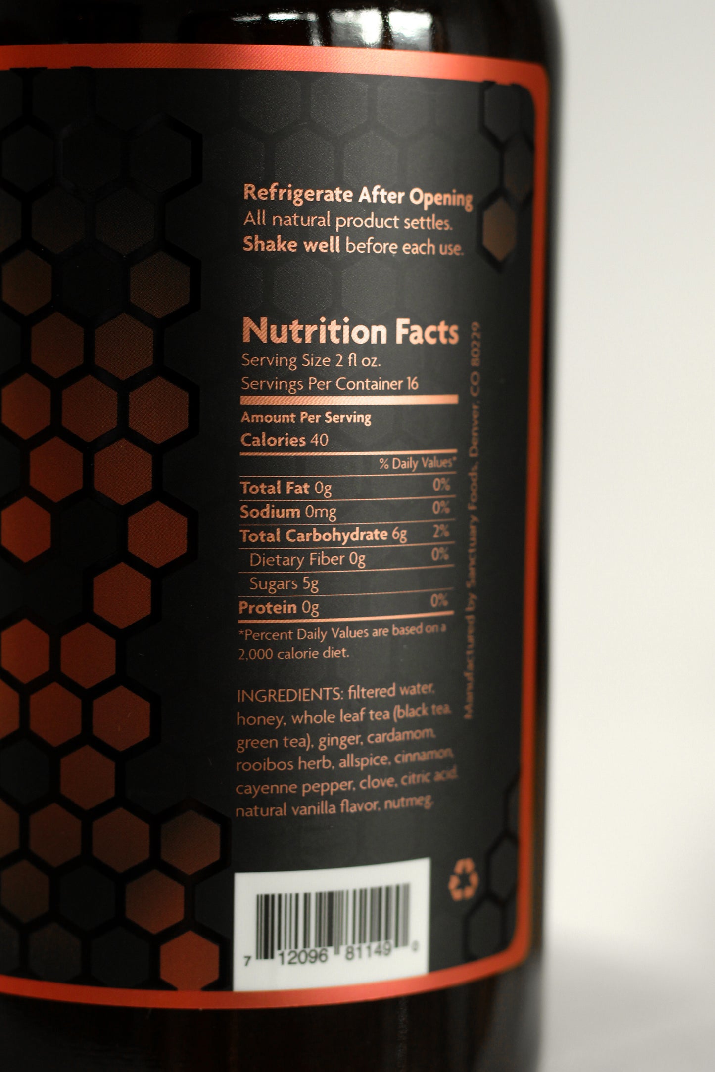 Sanctuary Chai Concentrate