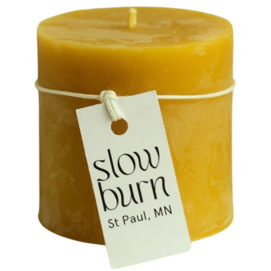 Slow Burn Handmade Beeswax Candles