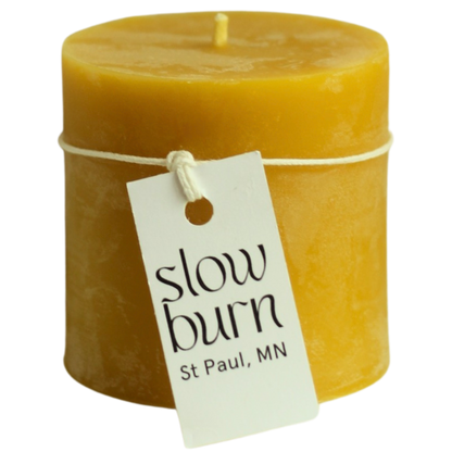Slow Burn Handmade Beeswax Candles