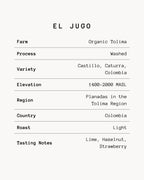 El Jugo - Colombia Single Origin