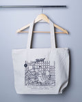 Como Park Map Canvas Tote